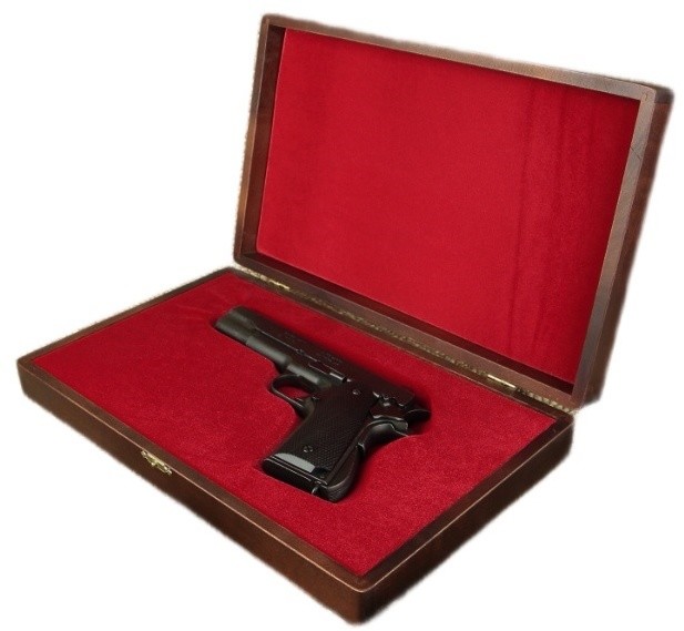 Макет. Пистолет автоматический Кольт- 45 калибр (Colt M1911A1) DE-1312-BOX Макет. Пистолет автоматический Кольт- 45 калибр (Colt M1911A1) DE-1312-BOX