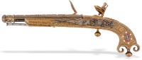 Макет. Пистоль кремниевый. Шотландия 1760 г. DE-1246