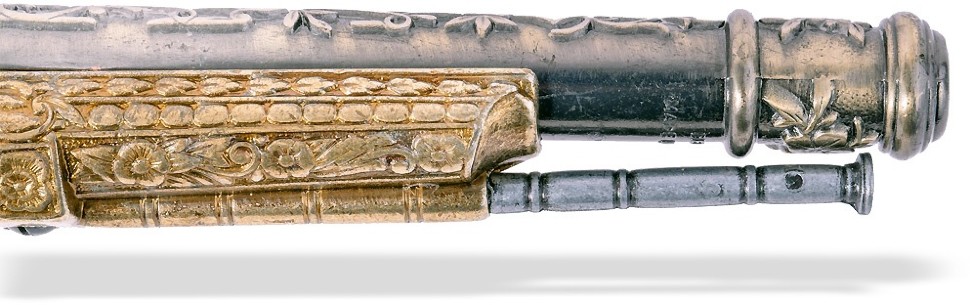 Макет. Пистоль кремниевый. Шотландия 1760 г. DE-1246