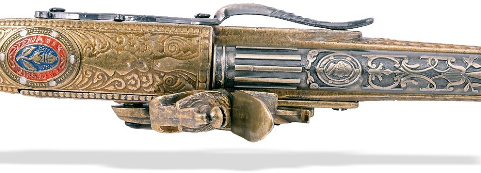 Макет. Пистоль кремниевый. Шотландия 1760 г. DE-1246
