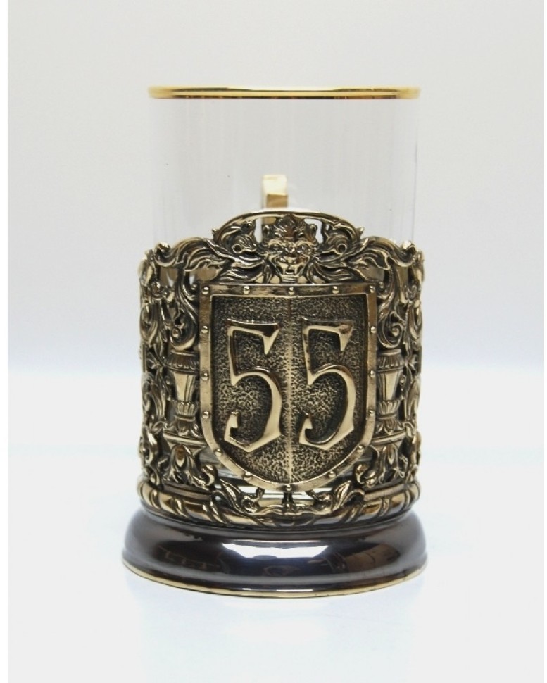 Подстаканник С ЮБИЛЕЕМ! 55 ЛЕТ! 061.L1116 Подстаканник С ЮБИЛЕЕМ! 55 ЛЕТ! 061.L1116