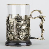 Подстаканник подарочный ЛЮДИ В БЕЛЫХ ХАЛАТАХ 061.L1050 Подстаканник подарочный ЛЮДИ В БЕЛЫХ ХАЛАТАХ 061.L1050