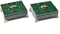 Шкатулка для драгоценностей из малахита ЯЩЕРКА 037rk.3200184-7 Шкатулка для драгоценностей из малахита ЯЩЕРКА 037rk.3200184-7