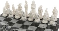 Шахматы подарочные из мрамора РУССКИЕ СКАЗКИ-2 072130258