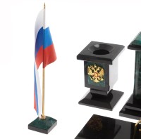 Настольный письменный набор из змеевика ЛЕВ 072129933