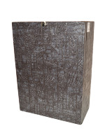 Часы каминные из чароита АМУР И ПСИХЕЯ AZR-3740255ct