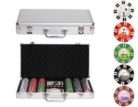 Набор для покера ROYAL FLUSH на 300 фишек GD-RF300