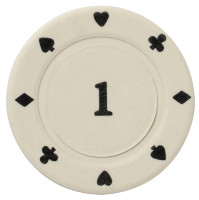 Набор для покера HOLDEM LIGHT на 200 фишек с номиналом HL200-1