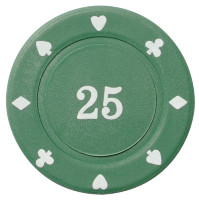 Набор для покера HOLDEM LIGHT на 200 фишек с номиналом HL200-1