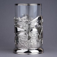 Подстаканник никелированный ВКС РОССИИ 061.L101N
