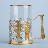 Подстаканник ЭНЕРГЕТИКИ (золочение, серебрение) 061.L1107/3G Подстаканник ЭНЕРГЕТИКИ (золочение, серебрение) 061.L1107/3G