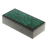 Шкатулка из малахита КУПЮРНИЦА 072124570