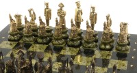 Шахматы из уральского камня ДЕРЕВЕНСКИЕ 072.130816