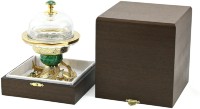 Икорница подарочная ТРИ ОСЕТРА на малахите 037rk3330321/1
