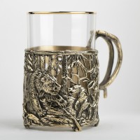 Подстаканник ТРАВЛЯ МЕДВЕДЯ 061.L1066 Подстаканник ТРАВЛЯ МЕДВЕДЯ 061.L1066