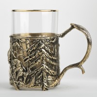 Подстаканник ТРАВЛЯ МЕДВЕДЯ 061.L1066 Подстаканник ТРАВЛЯ МЕДВЕДЯ 061.L1066