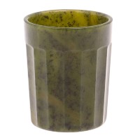 Стакан гранёный из нефрита 072125656