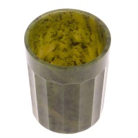 Стакан гранёный из нефрита 072125656