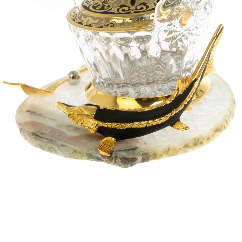 Икорница подарочная СТЕРЛЯДКА AZY-129005