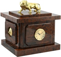 Часы-сейф из обсидиана-ЛЕВ AZRK-1450-444