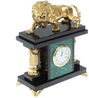 Часы каминные из малахита ЛЕВ AZY-129004 Часы каминные из малахита ЛЕВ AZY-129004