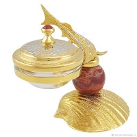 Икорница с крышкой СТЕРЛЯДКА AZS004399