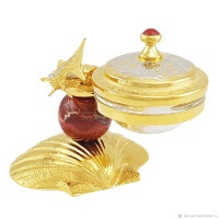 Икорница с крышкой СТЕРЛЯДКА AZS004399