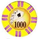 Набор для покера 500 фишек ROYAL FLUSH GD/ RF500