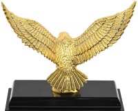 Часы каминные из лазурита ОРЁЛ AZRK-3740223cy