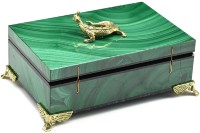 Ларец для драгоценностей из малахита УРАЛЬСКИЙ СУВЕНИР 037rk.3200202 Ларец для драгоценностей из малахита УРАЛЬСКИЙ СУВЕНИР 037rk.3200202
