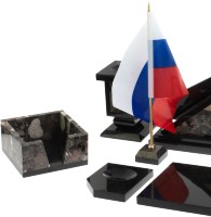 Настольный письменный набор из конгломерата АЛМАЗ 072127901