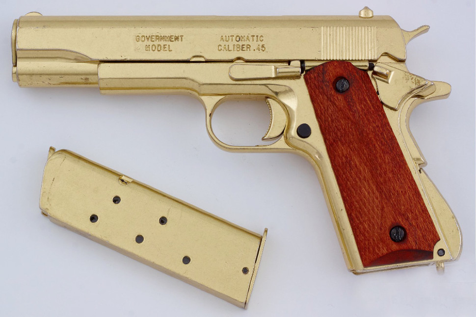 Макет. Пистолет автоматический наградной  М1911А1, США Кольт, 1911 г. DE-5312