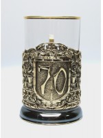 Подстаканник С ЮБИЛЕЕМ! 70 ЛЕТ! 061.L1119 Подстаканник С ЮБИЛЕЕМ! 70 ЛЕТ! 061.L1119
