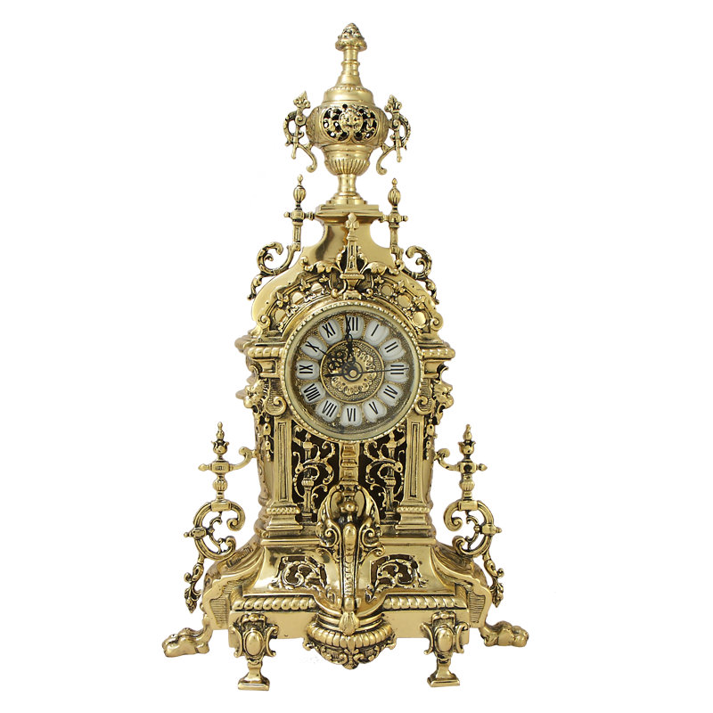 Часы каминные с канделябрами AHS BP-2708136-D Часы каминные с канделябрами AHS BP-2708136-D