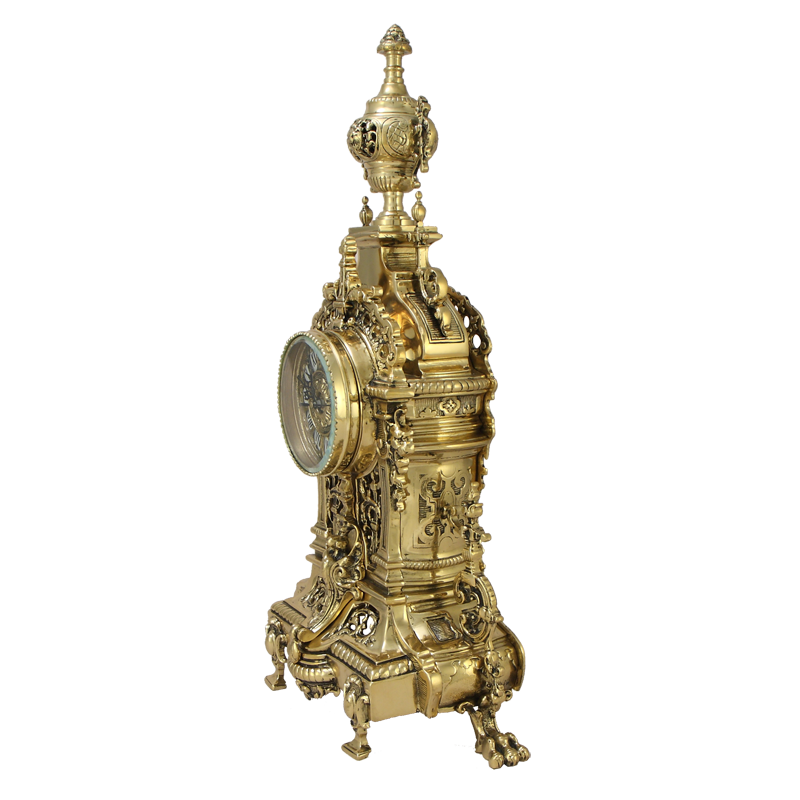 Часы каминные с канделябрами AHS BP-2708136-D Часы каминные с канделябрами AHS BP-2708136-D