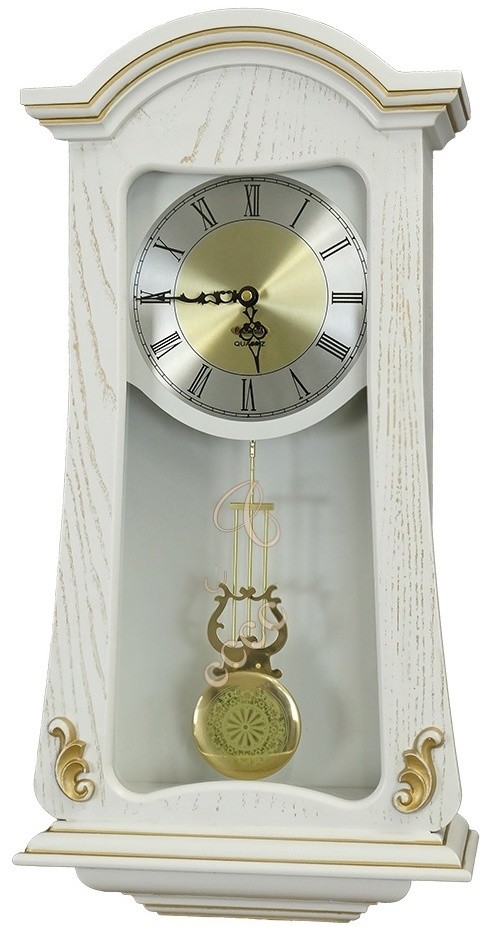 Часы настенные Columbus Co-1828-PG-WH Часы настенные Columbus Co-1828-PG-WH