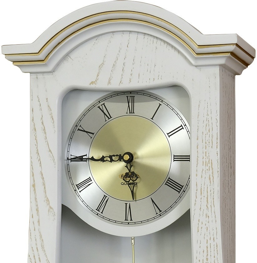Часы настенные Columbus Co-1828-PG-WH Часы настенные Columbus Co-1828-PG-WH