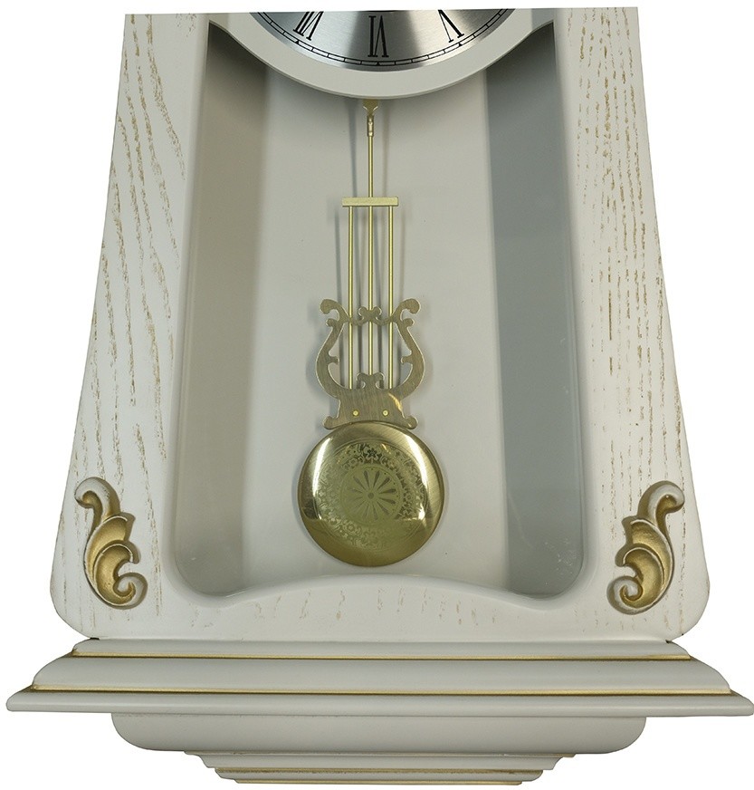 Часы настенные Columbus Co-1828-PG-WH Часы настенные Columbus Co-1828-PG-WH