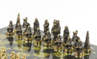 Шахматы из камня СЕВЕРНЫЕ НАРОДЫ AZY-9802