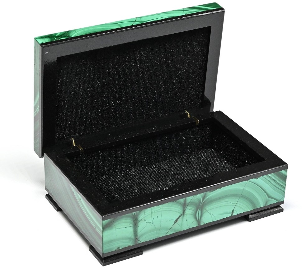 Шкатулка из камня для драгоценностей УРАЛЬСКИЙ ПОДАРОК 037rk.3200215-6 