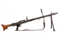 Макет. Пулемет MG-34 с прицельной планкой и ремнем (макет, ММГ) DE-9317