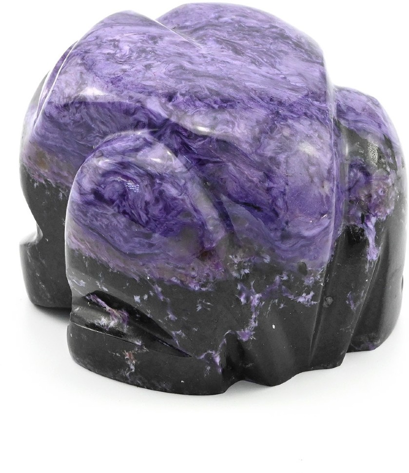 Статуэтка из чароита ЛЯГУШКА AZRK-1712-503