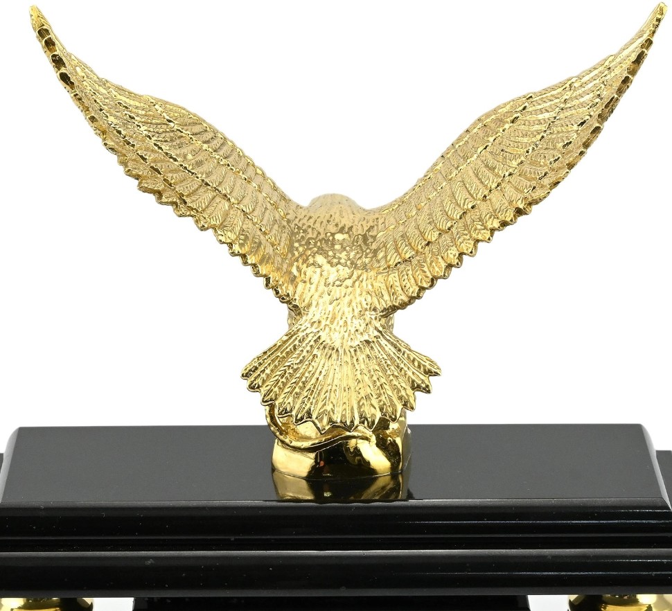 Часы каминные с чароитом ОРЕЛ 037rk3740218 Часы каминные с чароитом ОРЕЛ 037rk3740218