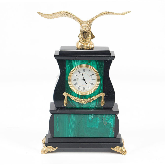Часы настольные из камня ОРЁЛ AZY-6624