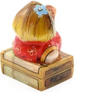 Фигурка из селенита ДОМОВОЙ НА СУНДУКЕ 037665292