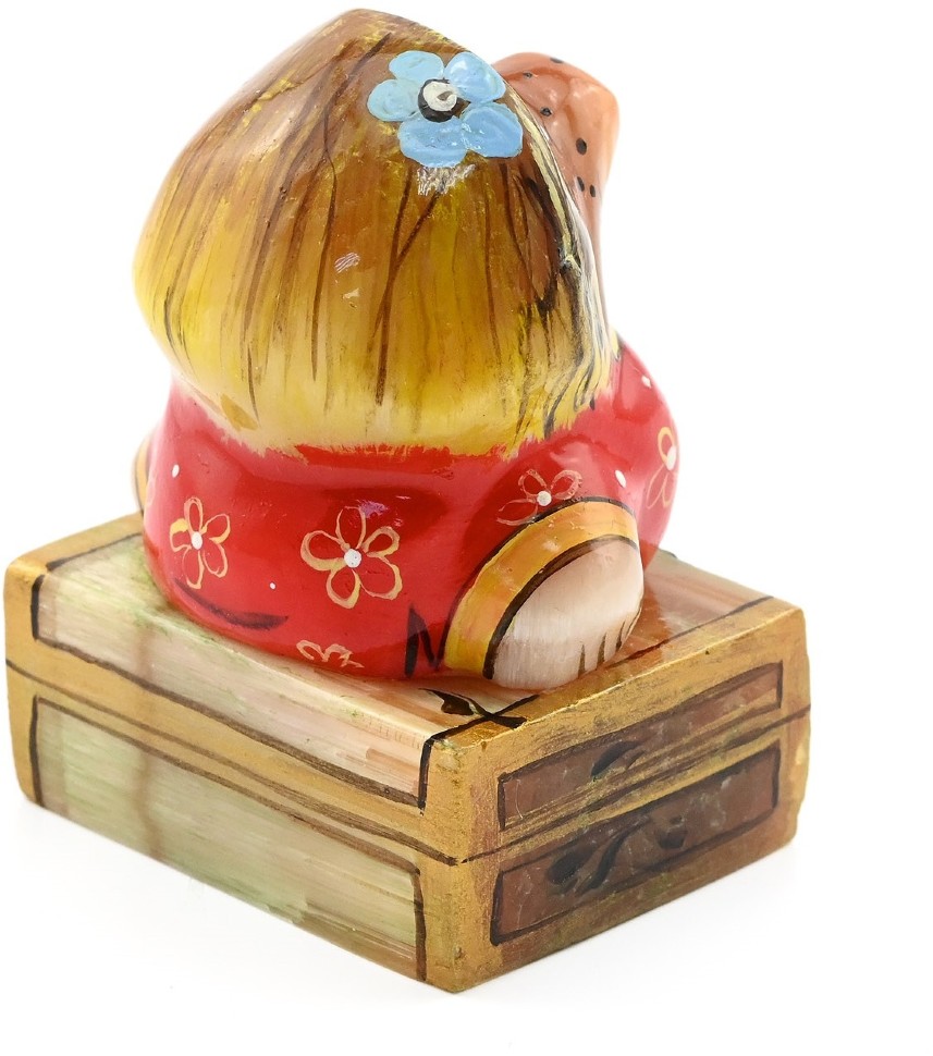 Фигурка из селенита ДОМОВОЙ НА СУНДУКЕ 037665292