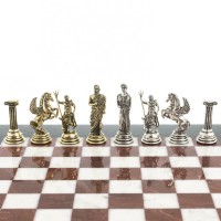 Шахматы из камня ПОДВИГИ ГЕРАКЛА AZY-122700