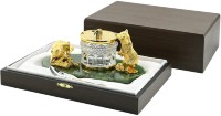 Медовница подарочная ИГРАЮЩИЕ МЕДВЕЖАТА на нефрите 037.rk0368