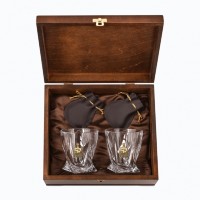 Набор бокалов для виски НАСТОЯЩИЙ МУЖЧИНА в подарочной коробке GP-10056356