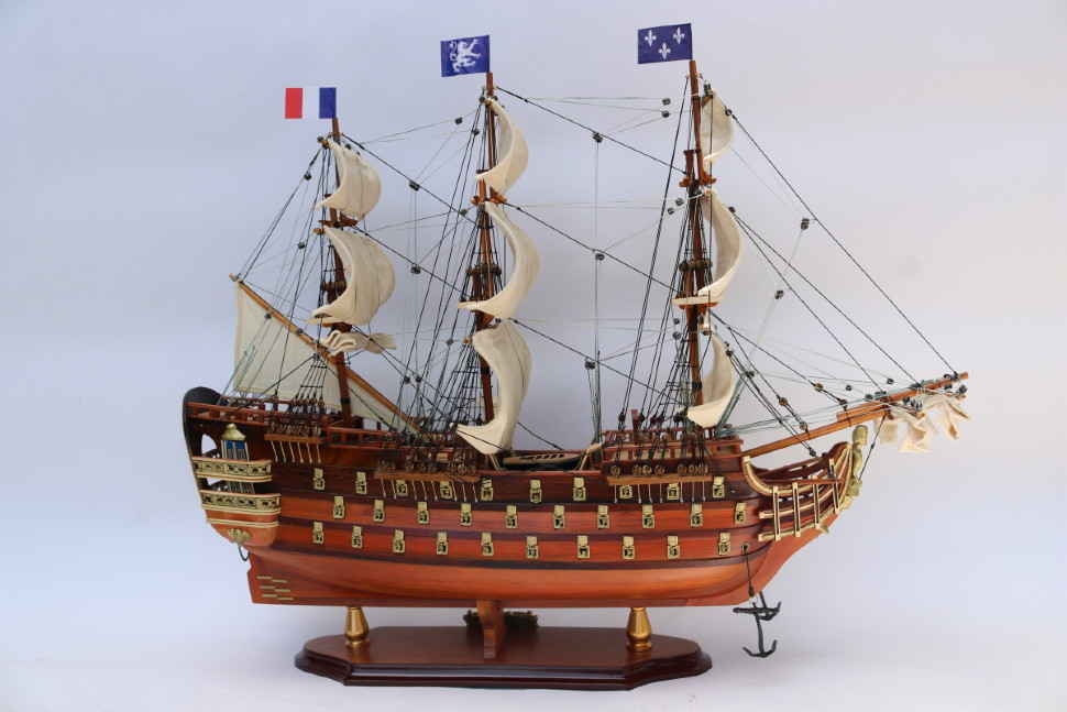 Модель парусника ROYAL LOUIS, Франция TS-0010-W-60 Модель парусника ROYAL LOUIS, Франция TS-0010-W-60